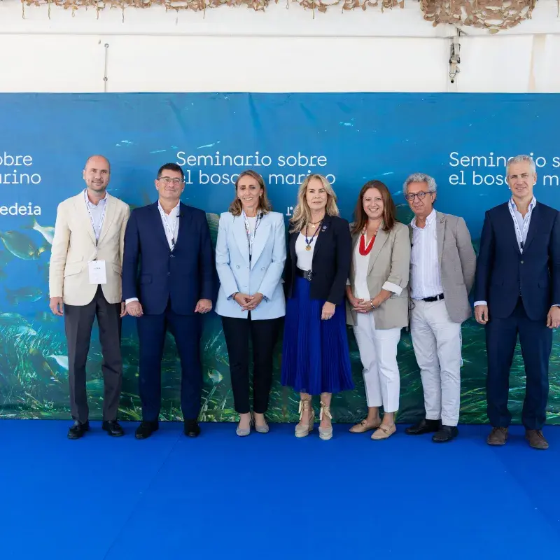 Redeia y Ecomar anuncian en el seminario una alianza para conservar y restaurar ecosistemas marinos