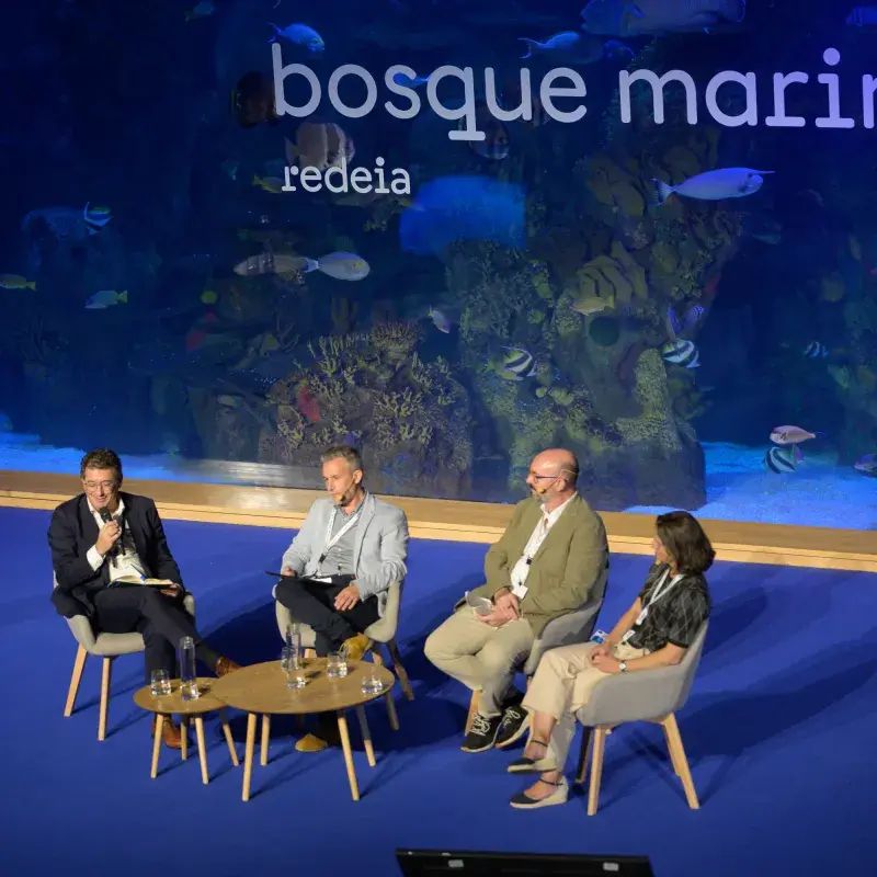 Arranca la jornada del día 1 de octubre con la  mesa de debate "Hacia un modelo compartido de conservación marina"