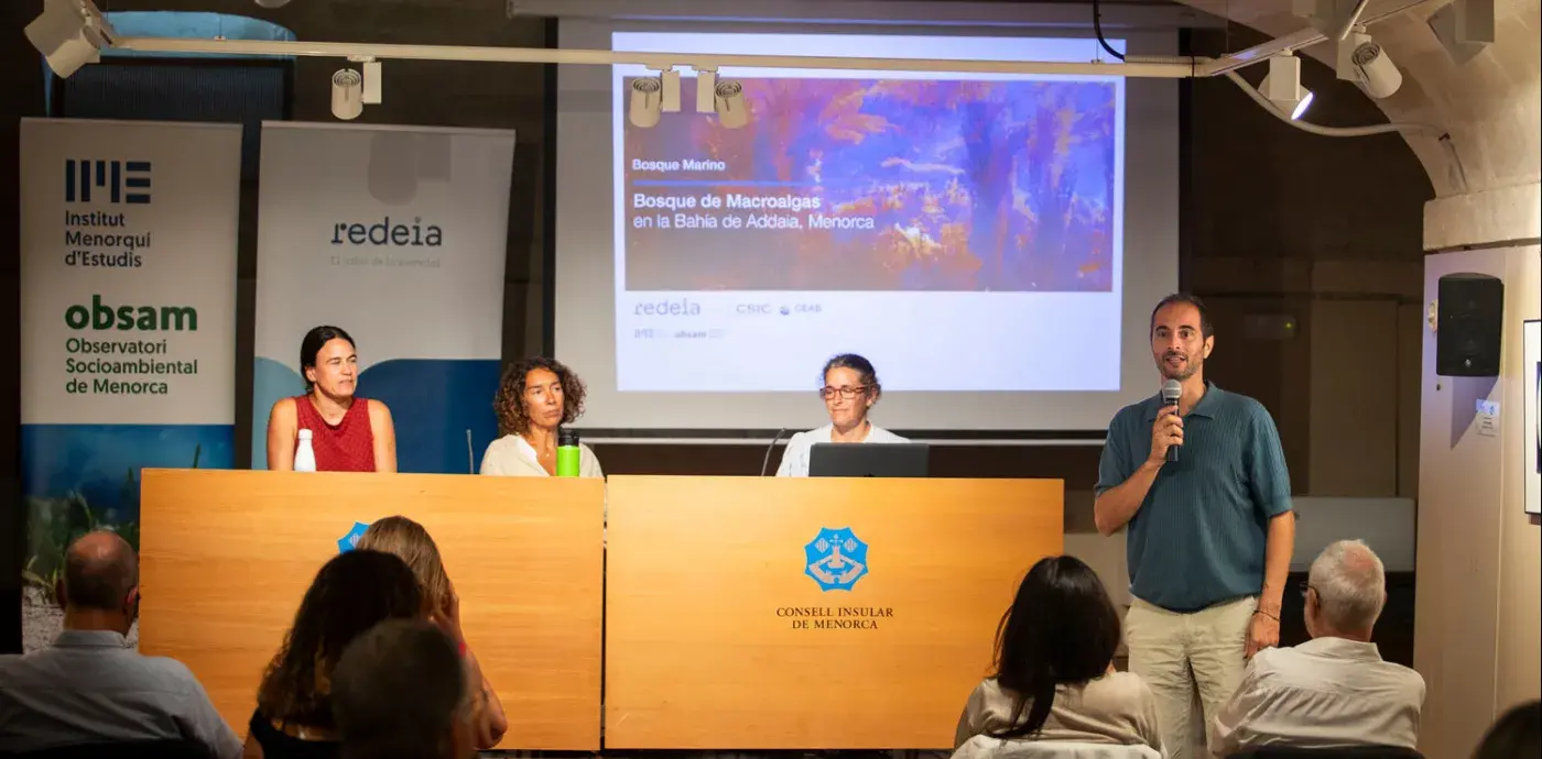 Momento de la presentación